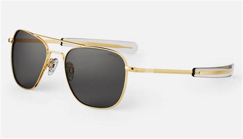 randolph military aviator sunglasses.